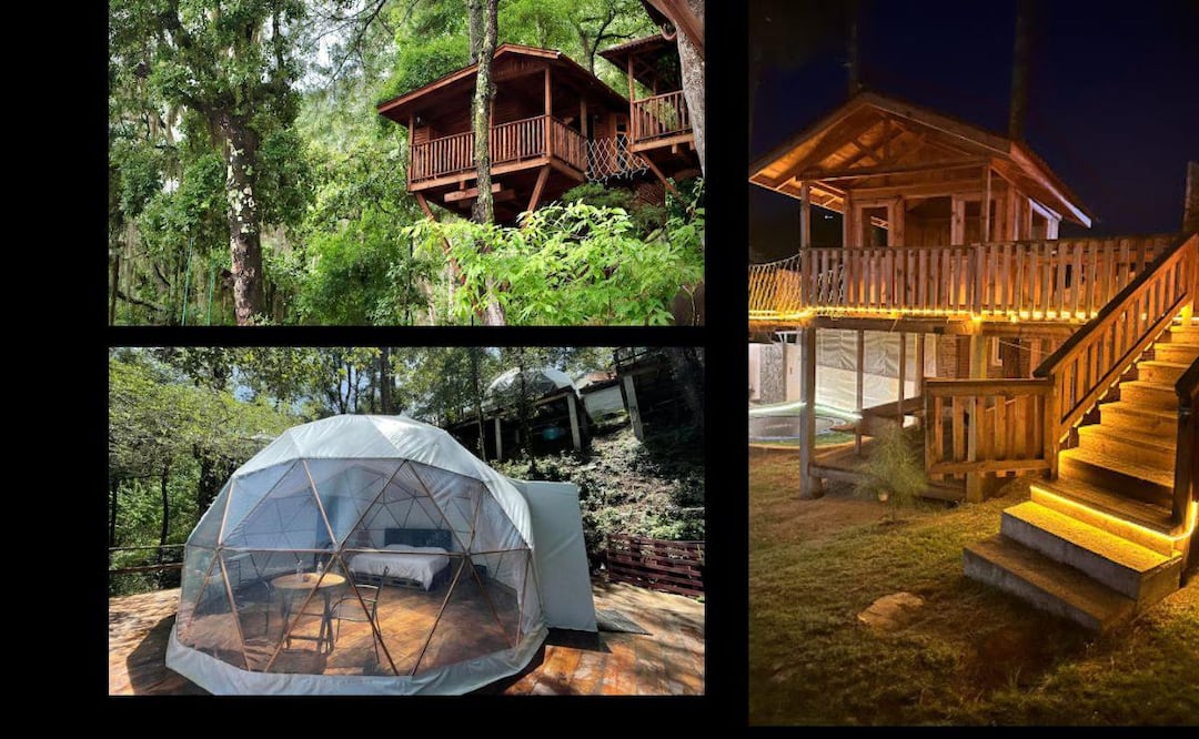 Zacatlán de las Manzanas ofrece hospedajes únicos donde puedes elegir entre una acogedora cabaña o la experiencia de un glamping de lujo | Foto: Redes sociales