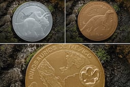 Lanzan colección de monedas Dinosaurios de México: cuánto cuestan y dónde se compran