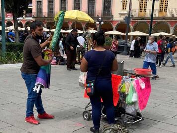 Ambulantes del Centro Histórico rechazan bolsa de trabajo de Lalo Rivera