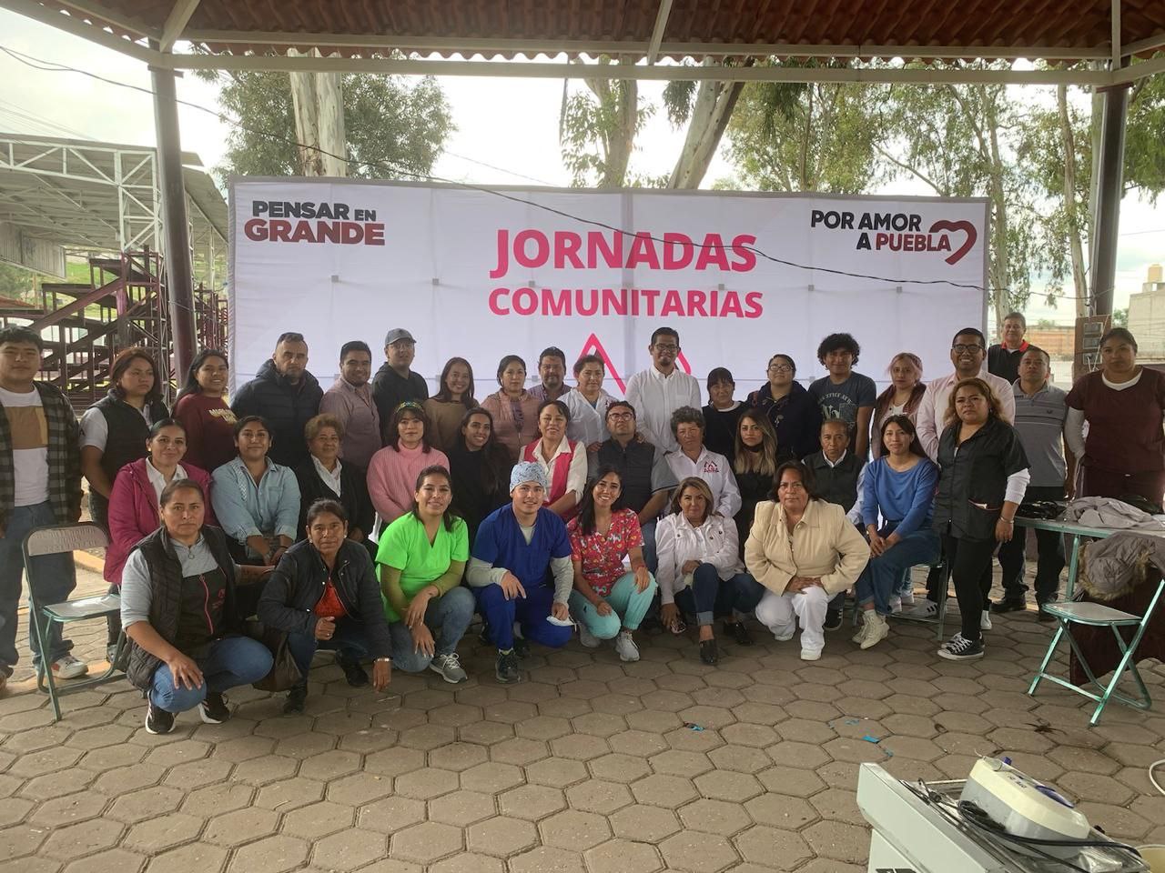 Alejandro Armenta impulsa jornadas comunitarias en Amozoc