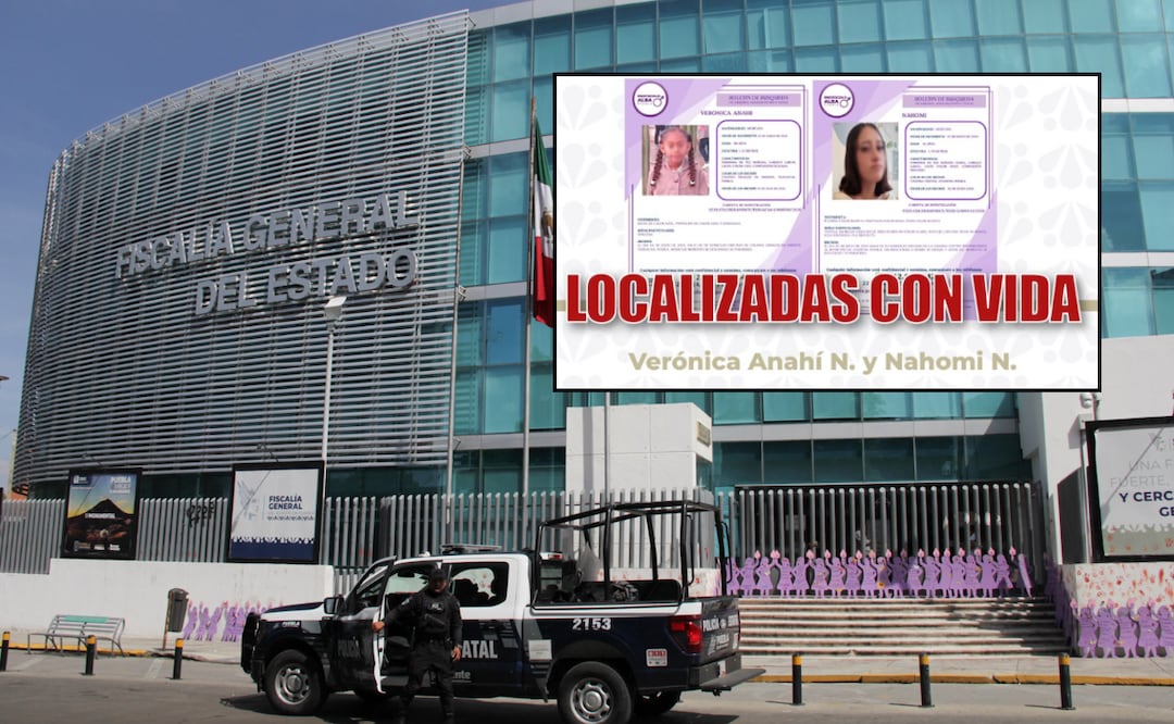 Activa FGE Protocolo Alba y localiza con vida a niña y adolescente | Foto: EsImagen / FGE