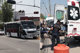VIDEO Momento exacto del choque entre Ruta M21 y el RUTA que dejó 11 lesionados
