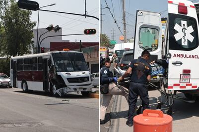VIDEO Momento exacto del choque entre Ruta M21 y el RUTA que dejó 11 lesionados