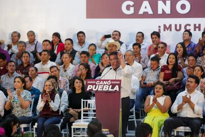 Julio Huerta llama a la unidad a los aspirantes a la gubernatura tras el triunfo de Claudia Sheinbaum