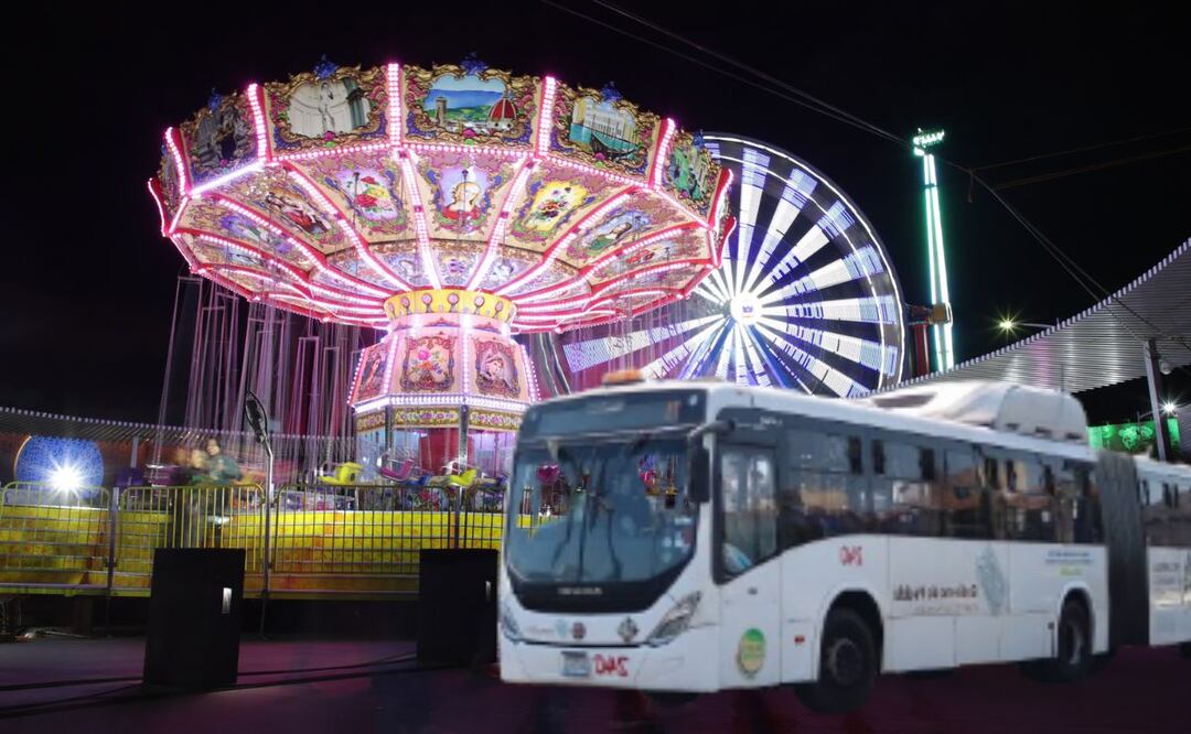 Pie de foto: RUTA amplió su horario para que los asistentes a la Feria de Puebla 
Foto: EsImagen