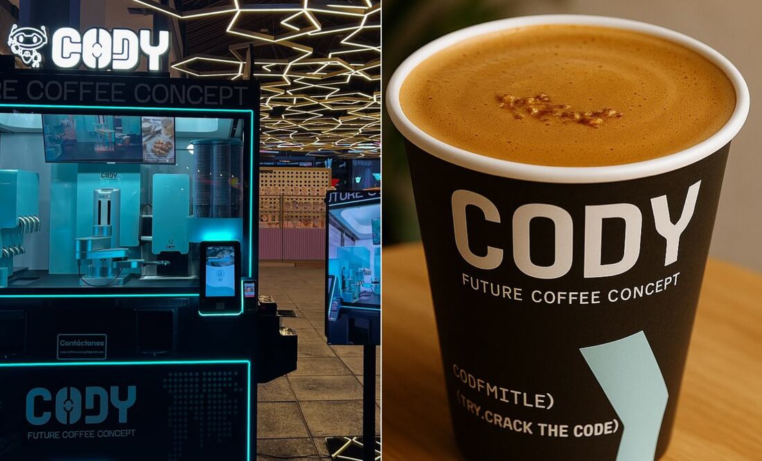 En Puebla hay un robot barista | Foto: IG codycoffeeconcept