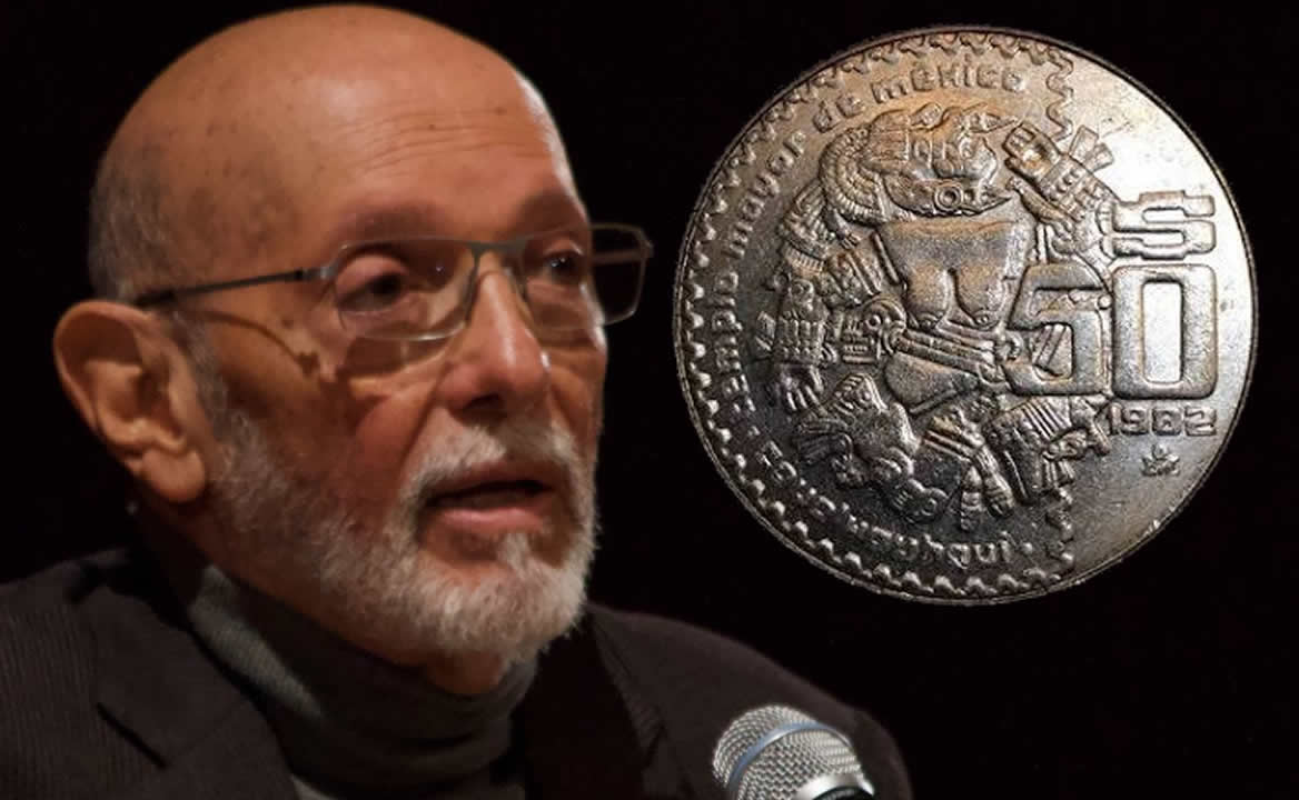 Quién es el descubridor de la Coyolxauhqui de las monedas de 50 pesos
