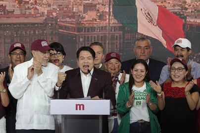 Mario Delgado asegura que encuestas de salida favorecen a Alejandro Armenta