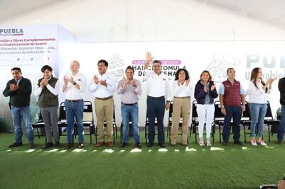 Por 42.4 mdp, Sergio Salomón inaugura Rastro Municipal en Chalchicomula de Sesma