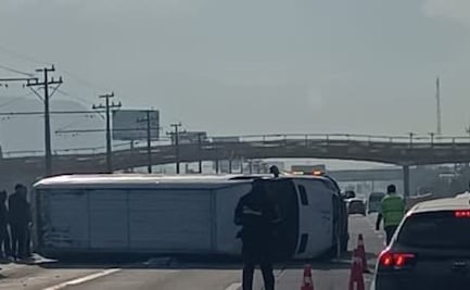 Autopista México-Puebla parcialmente cerrada por accidente, esta es la zona