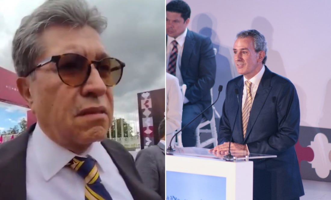 Ricardo Monreal asistió al primer informe de labores de Pepe Chedraui | Foto: Especial/EsImagen