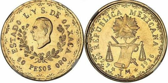 Esta es la rara moneda de 60 pesos que es muy cotizada entre los coleccionistas