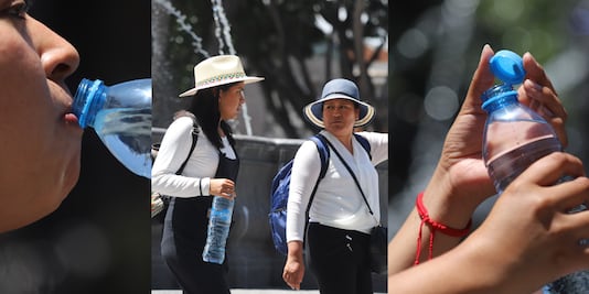 Por esta razón es importante hidratarse cuando hace calor