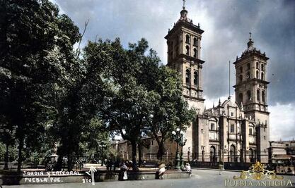 FOTOS Así se veía el Centro Histórico de Puebla hace más de 50 años