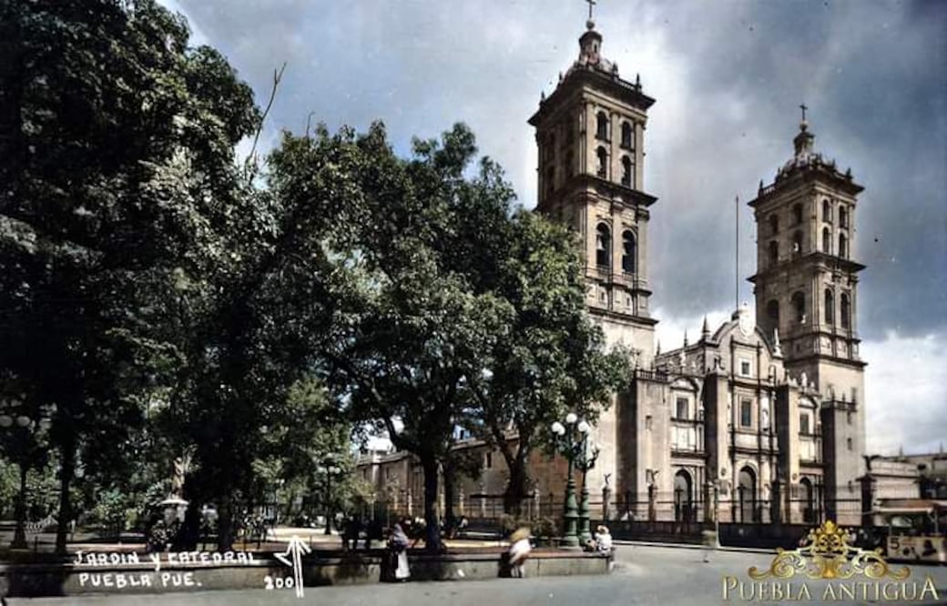 El Zócalo de Puebla es uno de los lugares más emblemáticos de la ciudad | Foto: Facebook Puebla Antigua