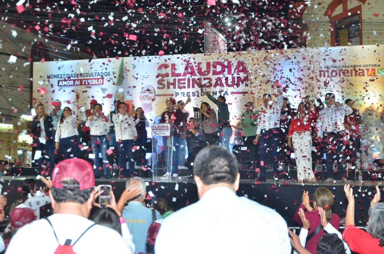 Claudia Sheinbaum visitó Huauchinango la noche de este jueves | Especiales