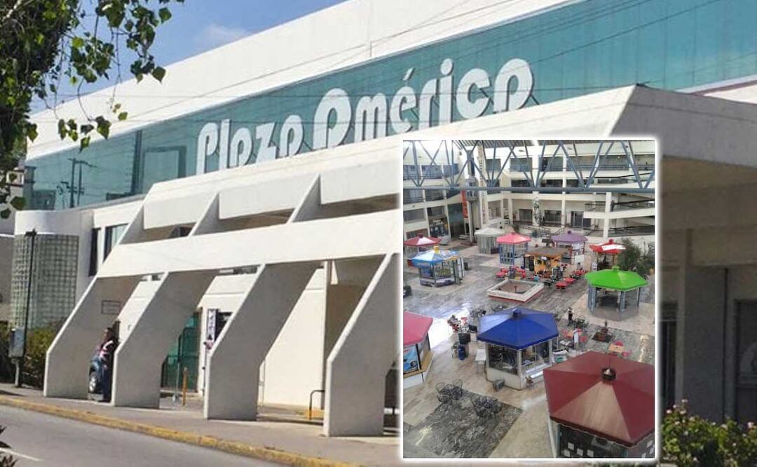 La Plaza América de la ciudad de Puebla se ha quedado rezagada y con poca afluencia | Foto: Google / Carolina Castillo