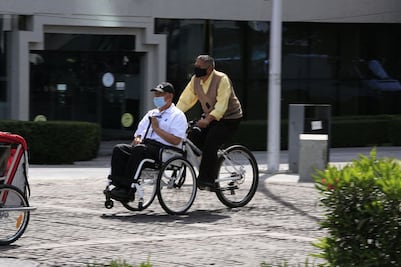 Incluyen en Vía Recreativa vehículos para personas con discapacidad