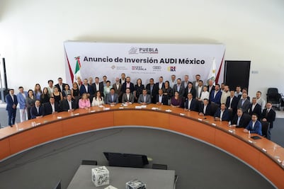 Audi México anuncia inversión de mil millones de euros para Puebla
