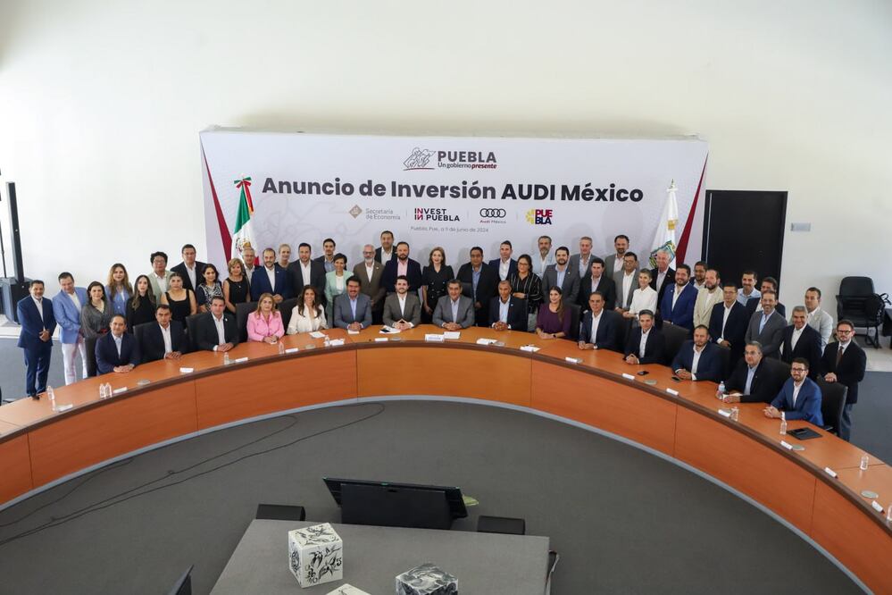Audi México anunció una inversión millonaria para Puebla | Foto: EsImagen