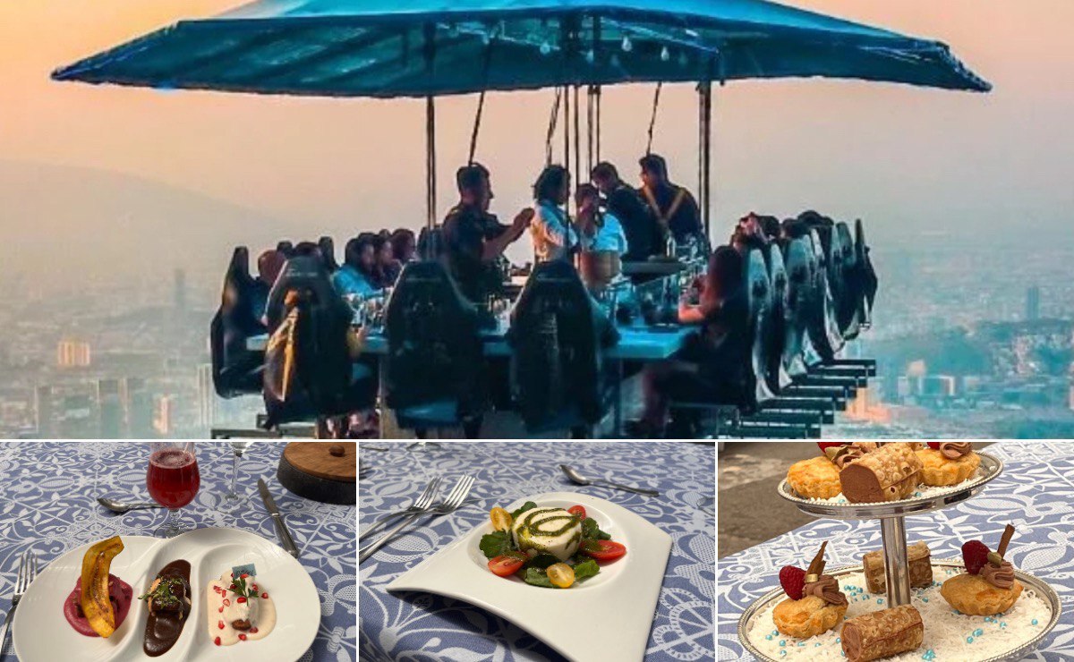 Dinner in The Sky regresa a Puebla: cuándo es y cuánto cuesta