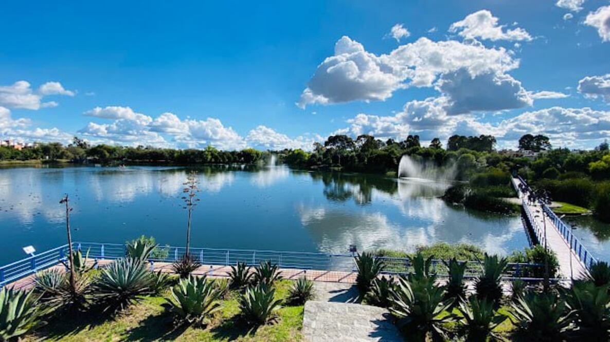 El Parque Centenario Laguna de Chapulco es un espacio ideal para la relajación | Foto: Google / Alejandro Coeto Ruiz