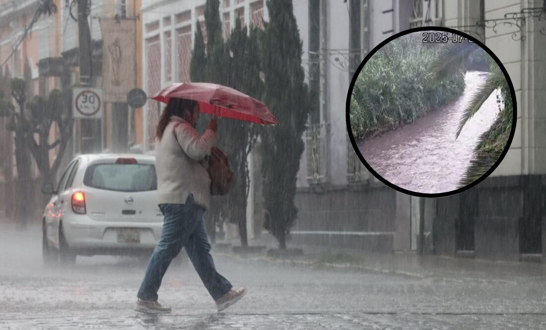 Mantiene Gobierno de la Ciudad monitoreo hidrometeorológico: lluvias moderadas y afluentes Controlados | Foto: Ayuntamiento de Puebla/Especial.