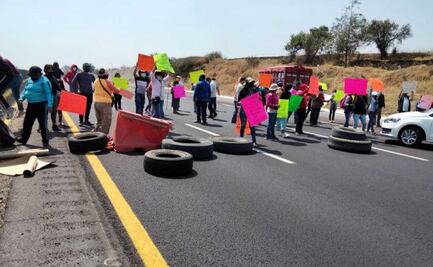 Hasta siete años de cárcel por bloquear una carretera en Puebla 