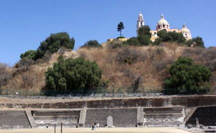 ¡De otro mundo! Así luce la Gran Pirámide de Cholula con Inteligencia Artificial