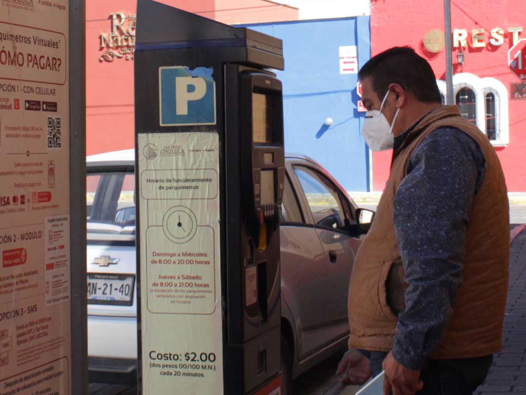 ¿Cuál será el costo de los parquímetros en Puebla para 2025?