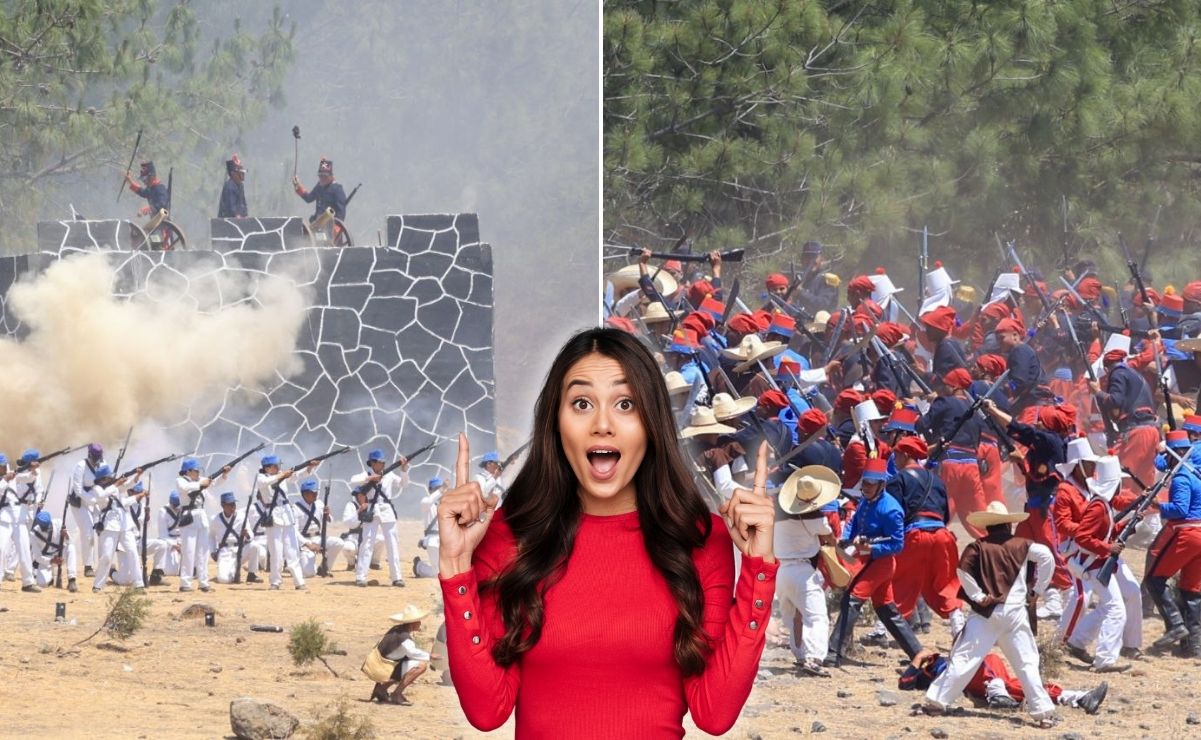 Así fue la escenificación de la Batalla de Puebla 2025