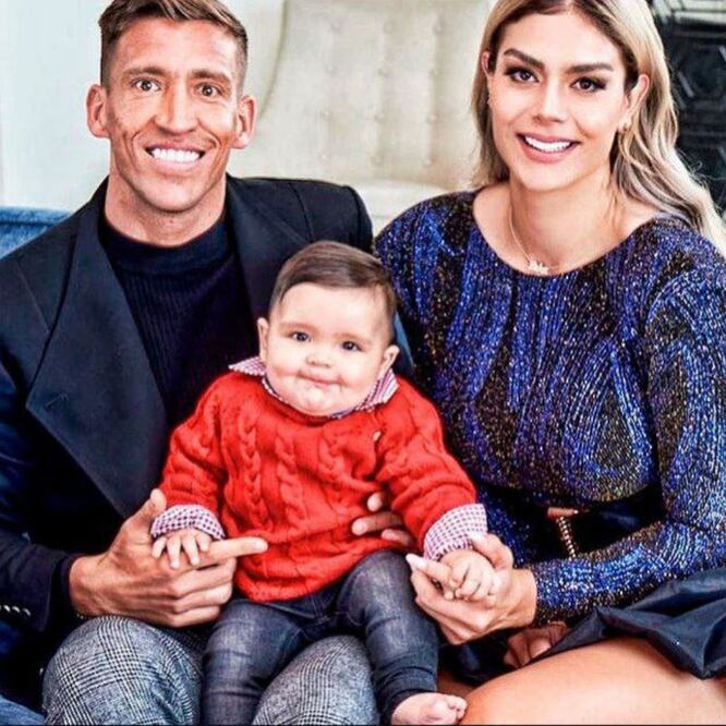 Paola Salcedo y Nicolás Vikonis, ex portero de Club Puebla, tuvieron un hijo | Foto TUDN