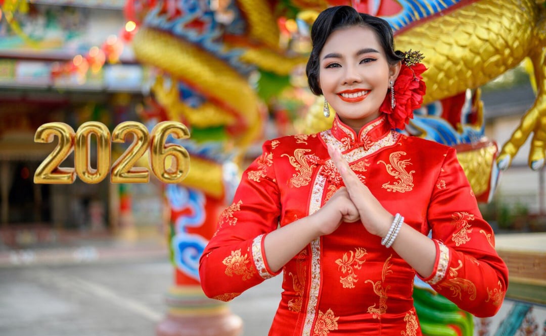 El Año Nuevo chino está por comenzar, descubre lo que depara este 2026 | Foto: Freepik/ShutterStok