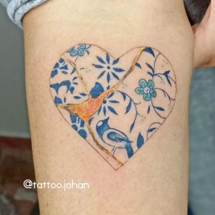 Puebla en la piel. Tatuajes de talavera que te van a sorprender: FOTOS