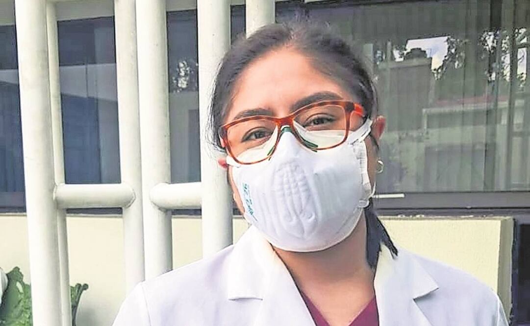 Ana María Vargas explica que al usar cubrebocas protegemos a las demás personas del contagio. Foto: Especial.