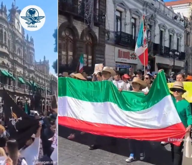 Puebla se suma a la Marcha Nacional de la Generación Z: así avanzó por el Centro Histórico