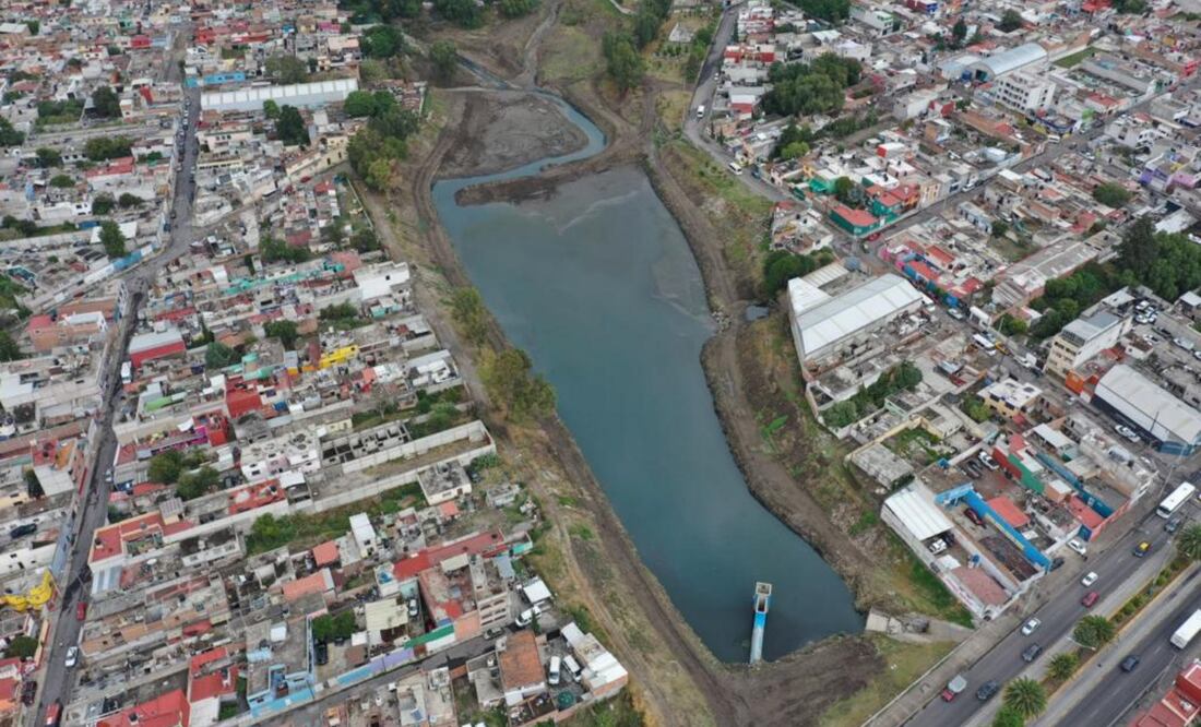 En distintos puntos de la ciudad de Puebla hay alarmas fluviales | Foto: Agencia Es Imagen para El Universal Puebla
