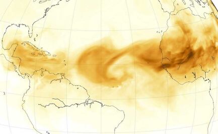 ¿La arena del Sahara puede llegar en Puebla?