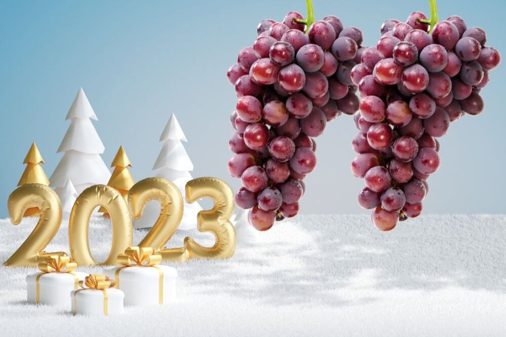 Las uvas de año nuevo / Foto: Canva