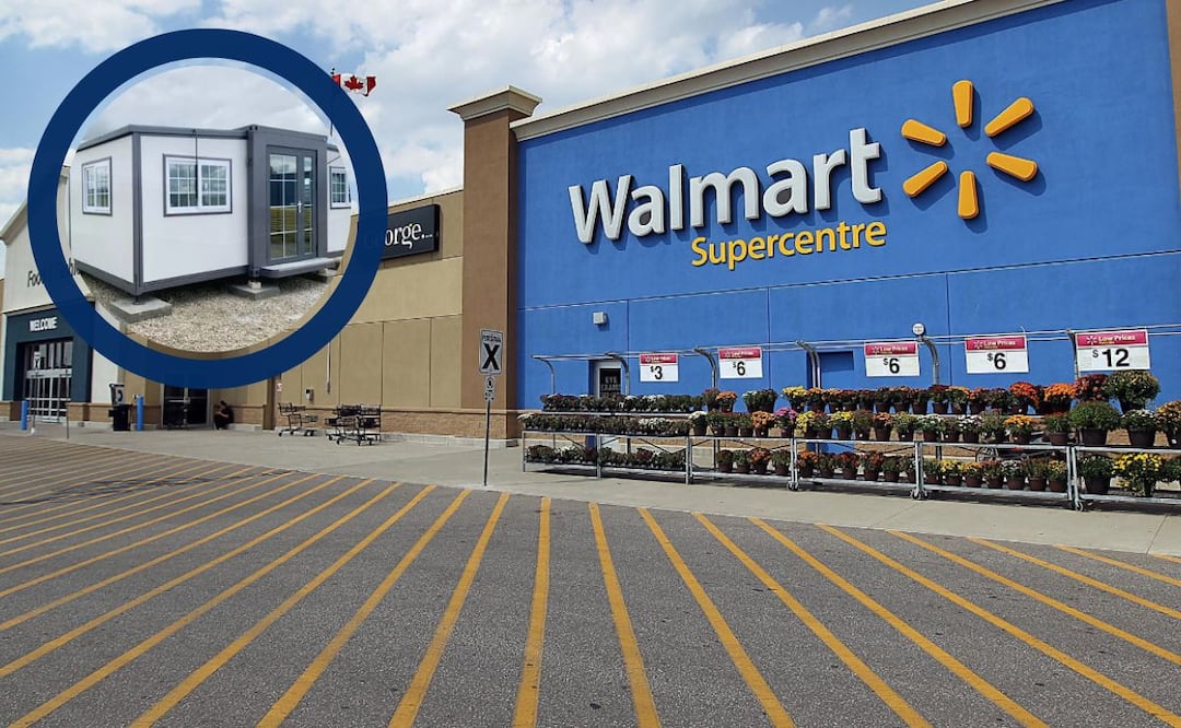 Este modelo se caracteriza por su fácil instalación, un espacio funcional, y una propuesta accesible/ Foto Walmart US