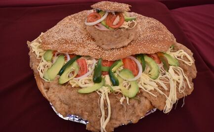 ¿Mucha hambre? Atrévete a probar estas ricas cemitas gigantes 