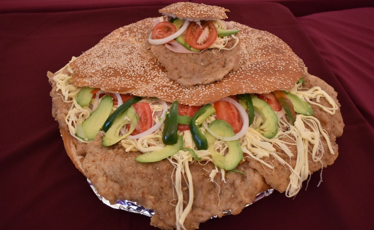 ¿Mucha hambre? Atrévete a probar estas ricas cemitas gigantes