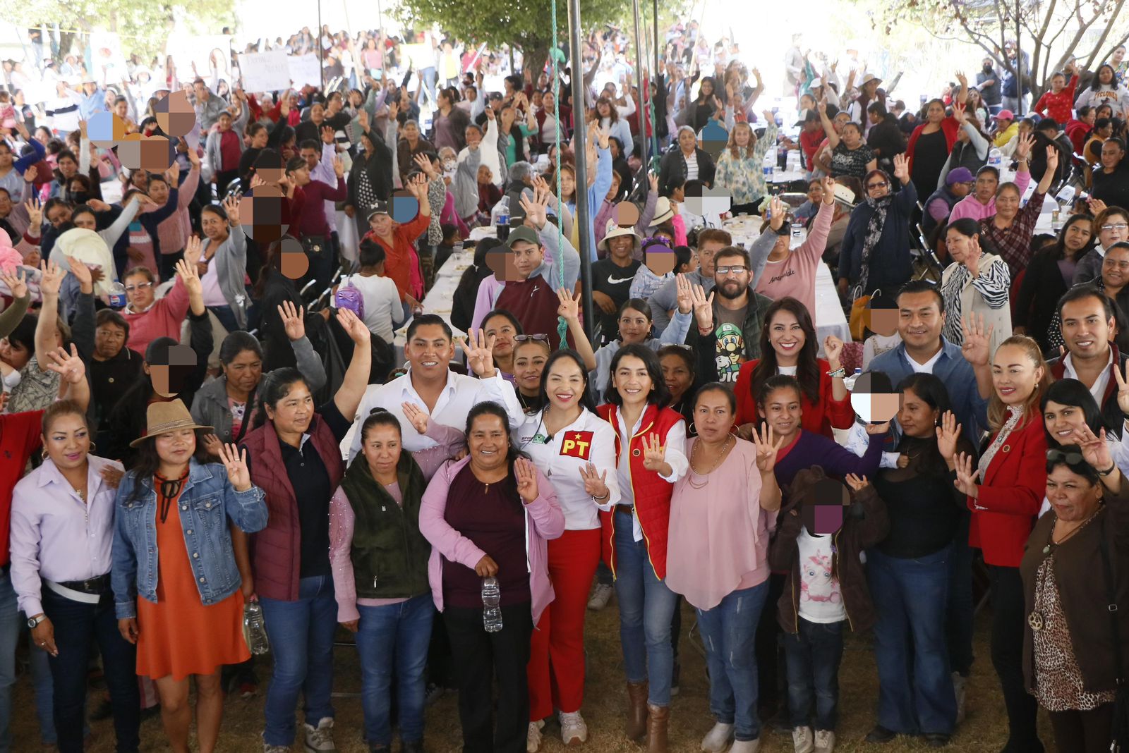 Más de mil mujeres respaldan a Liz Sánchez en Huejotzingo