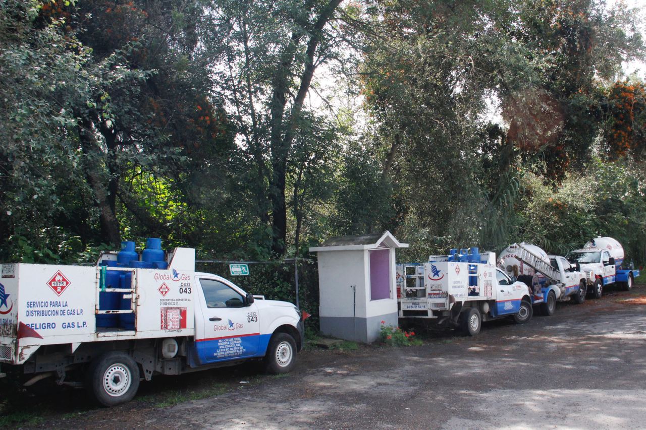 PROTESTA DE GASEROS EN TEXMELUCAN
