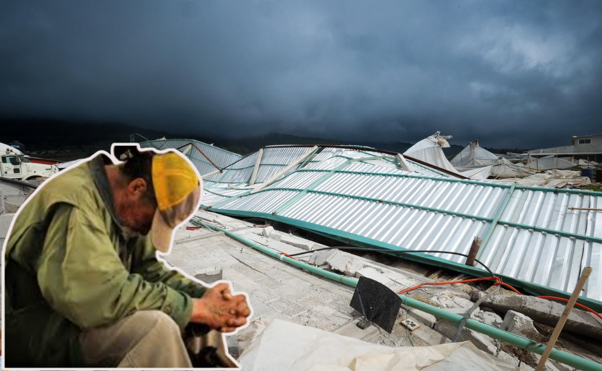 Tornado sorprende a habitantes del Pueblo Mágico de Chignahuapan