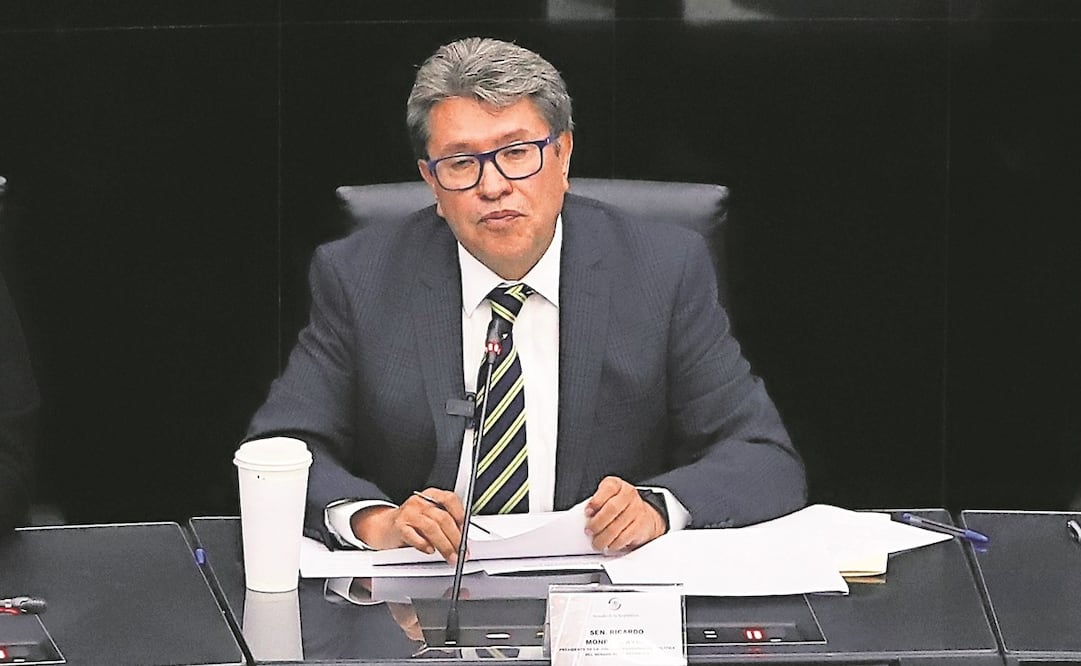 El senador Ricardo Monreal revela que ya le llamó el líder de Morena, Mario Delgado, para invitarlo al mitin en Coahuila. Foto: Archivo/EL UNIVERSAL.