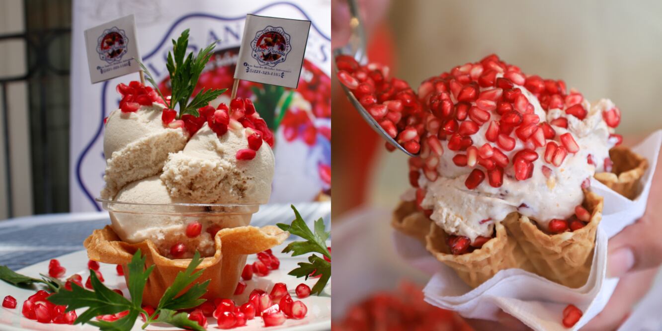 Helado de nogada/ Foto EsImagen