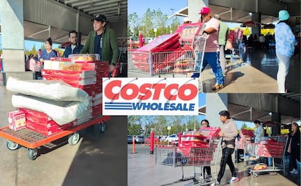 VIDEO Comienza la guerra por las roscas de Costco, clientes se las arrebatan para revender