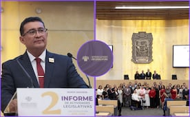 Presenta Pável Gaspar Segundo Informe de Actividades de la LXII Legislatura