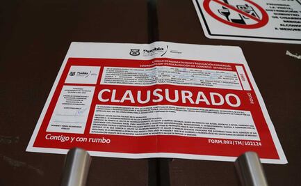 Hasta 200 giros negros han sido clausurados en la ciudad de Puebla